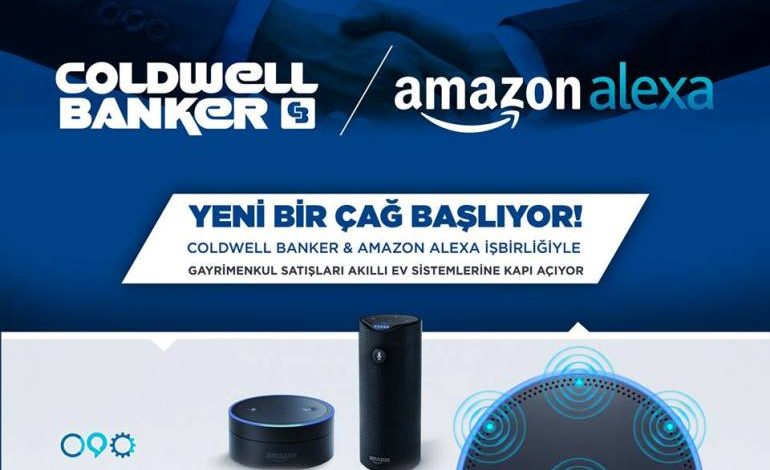 Coldwell Banker Amazon Alexa ile işbirliği yaptı