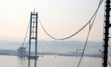 İzmit Körfez Geçiş Köprüsünün Halatı Koptu