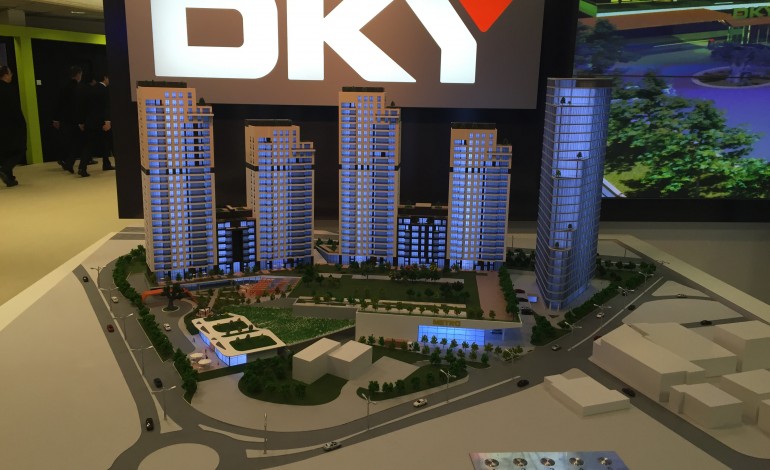 DKY İnşaat Projenin yüzde 40’ını sattı, tüm arsayı aldı