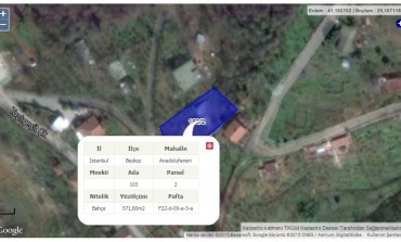 Digital platformda parsel sorgulama işlemi