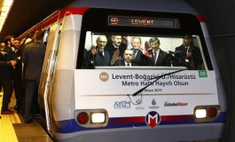 Levent Hisasüstü Metrosu Açıldı