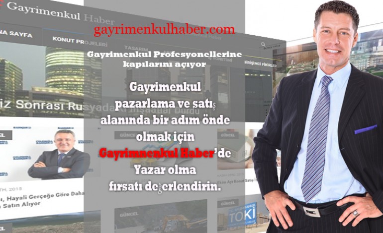 Gayrimenkul Danışmanı Yazarlık Başvuru Formu