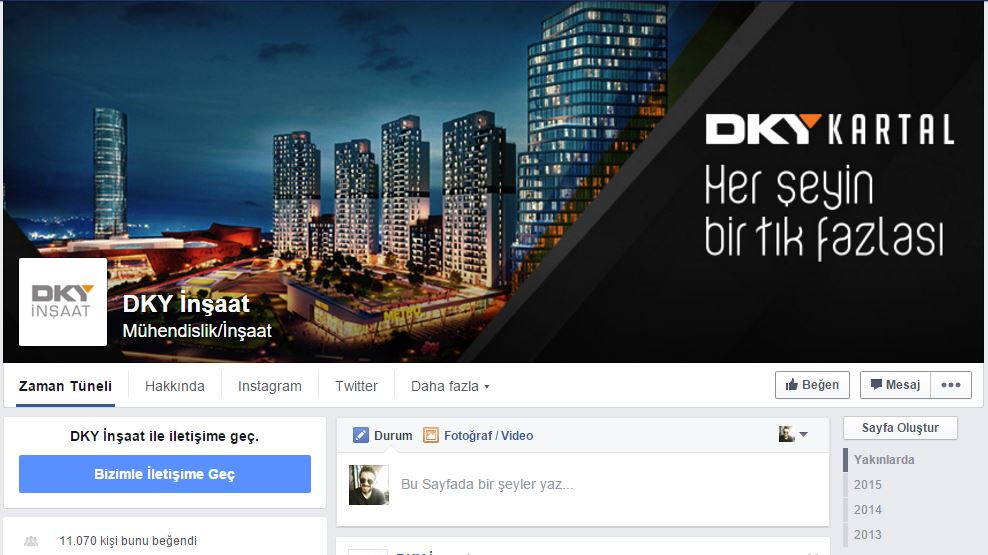 dky inşaat facebook