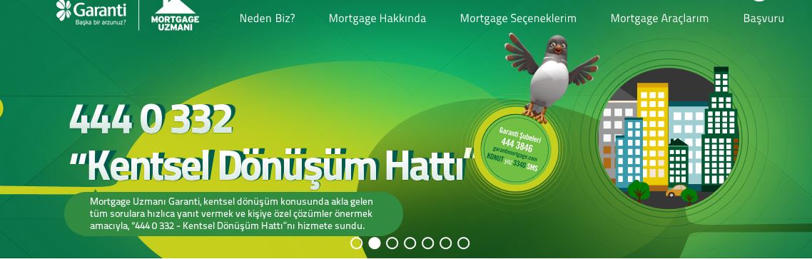 garanti mortgage kentsel dönüşüm hattı