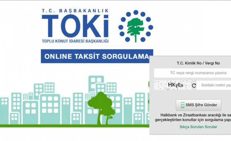 Toki Taksitleri İnternet Üzerinden Takip Edilebilecek