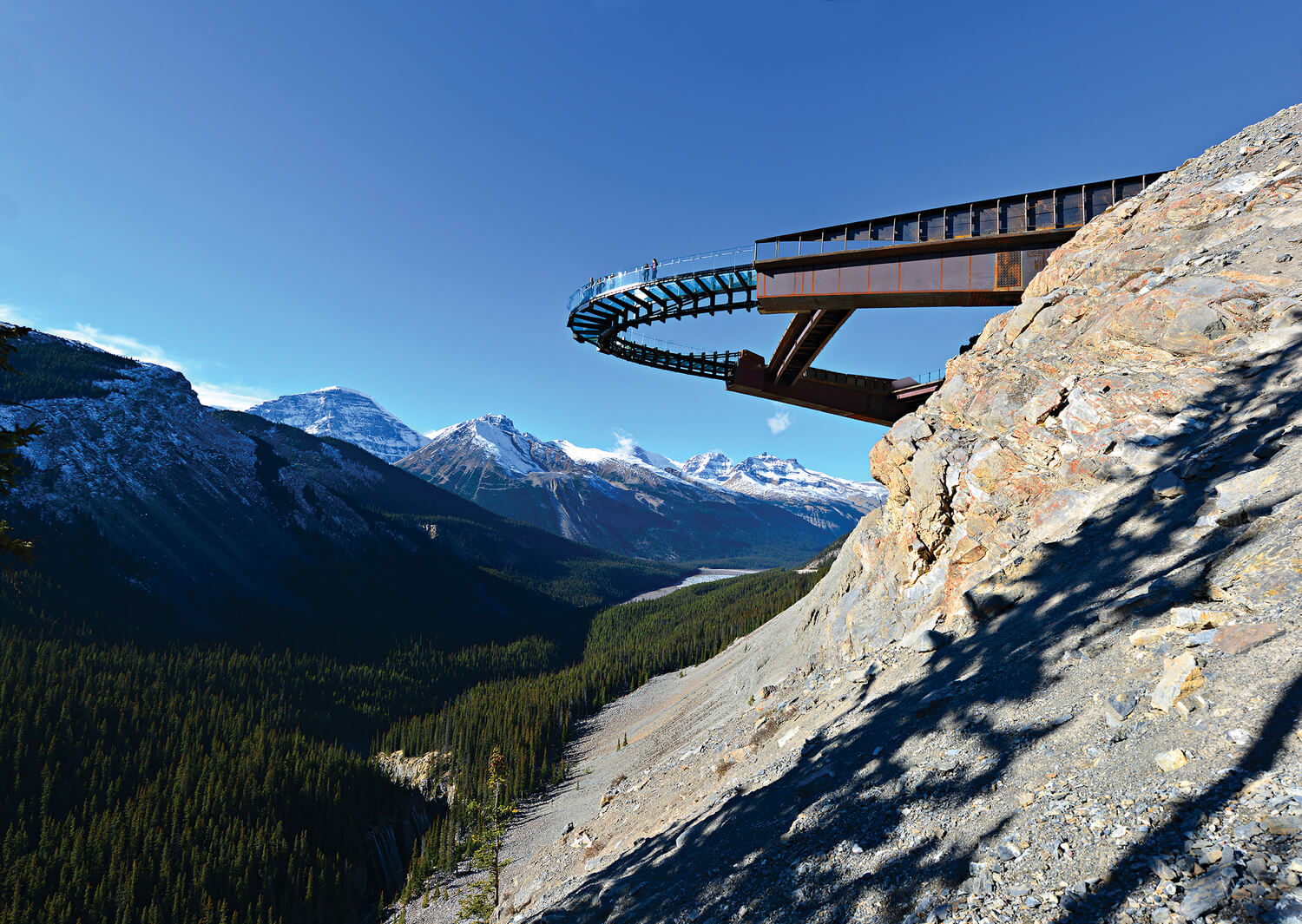 Glacier Skywalk, cam seyir terası 1