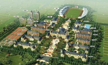 Tatil köyü gibi futbol tesisi