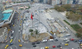 Taksim Meydanı Çevre Düzenlemesi çalışmalarında ikinci etaba gelindi