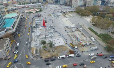 Taksim Meydanı Çevre Düzenlemesi çalışmalarında ikinci etaba gelindi
