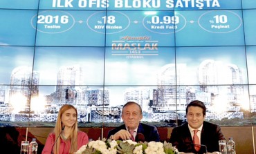 Maslak 1453 Projesinin İlk Ofis Bloğu Ev Fiyatına Satışta
