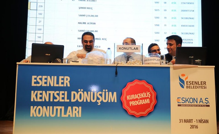 Havaalanı Konutları’nda Kura Heyecanı