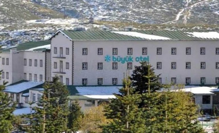 Uludağ’daki Büyük Otel yıkılacak, yerine otopark yapılacak