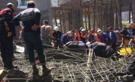 Samsun'da Cami İnşaatı Çöktü