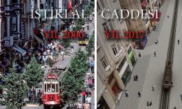 İstiklal Caddesi'nin 17 Yıllık Değişimi