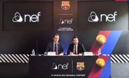 Nef, Barcelona'ya Sponsor Oldu