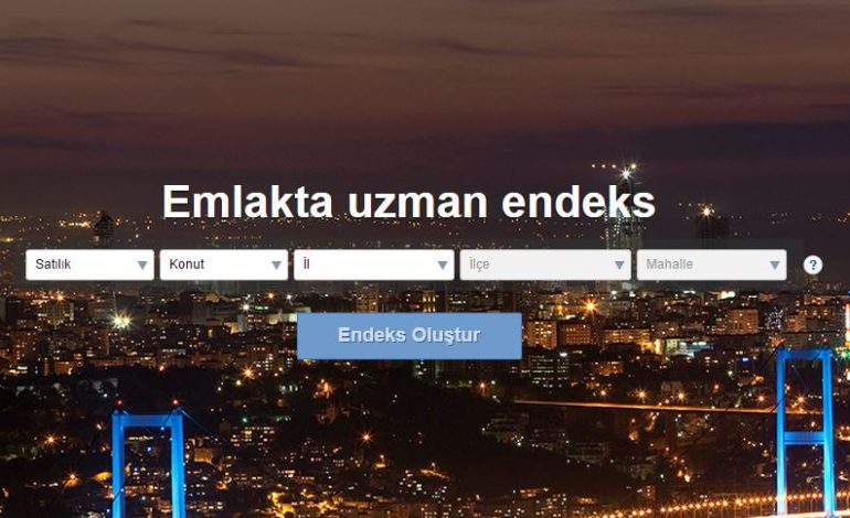 Sahibinden.com Emlak Endeksi Hizmeti Sahibindex