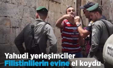 Yahudi yerleşimciler Filistinlilerin evine el koydu