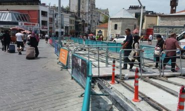 İstiklal Caddesi Şantiye Gibi