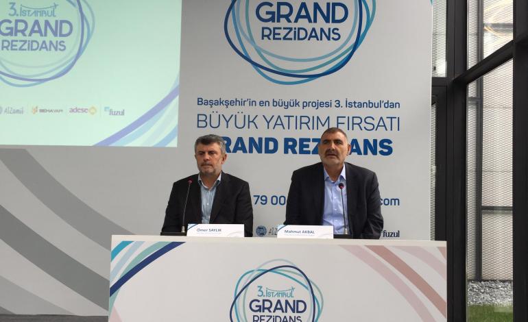 3. İstanbul’da üçüncü etap, Grand Rezidans satışa çıktı