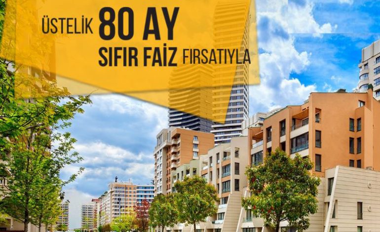 Sinpaş Altınoran’da 80 Ay 0 Faiz