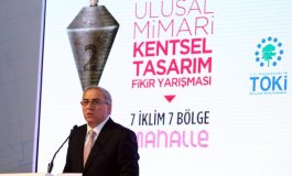 Toki Başkan Mehmet Ergün Turan'ın "Kentsel Tasarım Fikir Yarışması"ndaki konuşması