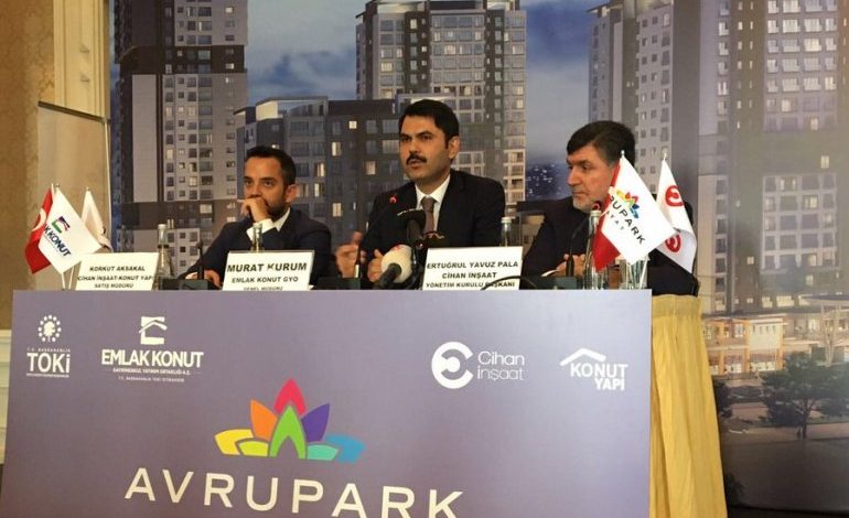 Avrupark Hayat Projesi Satışa Çıktı