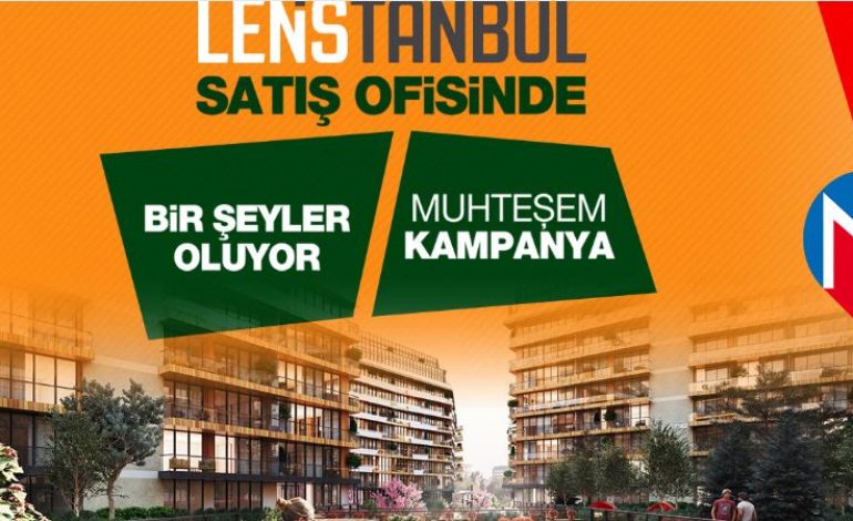 Lens İstanbul’da Vade Farksız 72 Ay Taksitli Kampanya