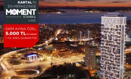 Moment İstanbul'da 5.000 TL'ye Varan Kira Garantili Kampanya
