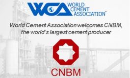 Dünyanın en büyük çimento üreticisi CNBM Dünya Çimento Birliği'ne katıldı