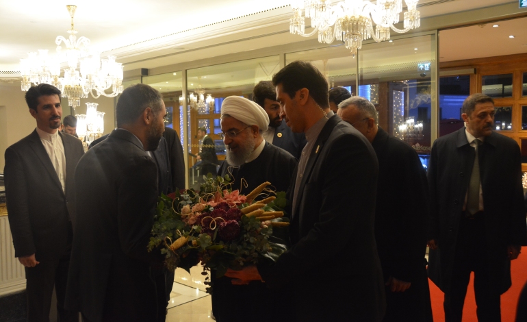 İran Cumhurbaşkanı Hasan Ruhani, konaklamak için  ikinci kez CVK Park Bosphorus Hotel İstanbul’u seçti