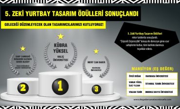 5. Zeki Yurtbay Tasarım Ödülleri Sahiplerini Buldu