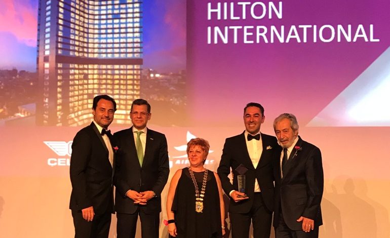 Hilton’a Skalite’den Uluslararası Otel Yatırımcılığı ve İşletmeciliği Ödülü