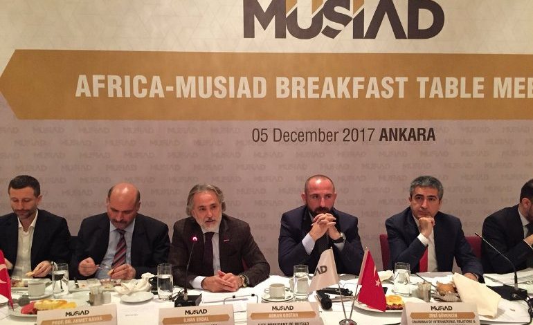 MUSİAD Afrika Ülkeleri Ticaret Ataşelerini Ağırladı