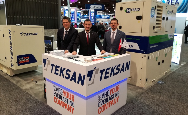 Teksan Jeneratör, yenilikçi ürünleriyle  Power-Gen Fuarı’ndaydı