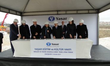 Yaşar Eğitim ve Kültür Vakfı 8'inci Okulun Temelini Attı