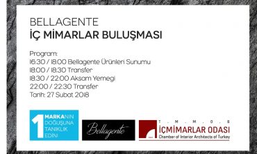İçmimarlar, Bellagente Öncülüğünde Bir Araya Geliyor!