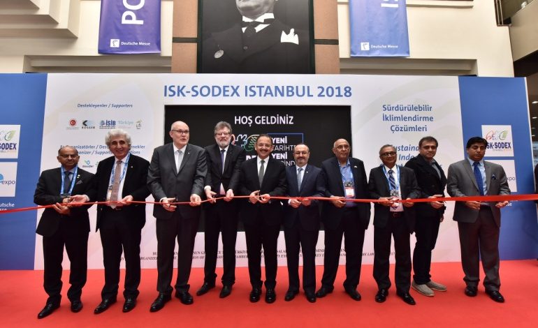 İklimlendirme endüstrisinin lider fuarı ISK-SODEX kapılarını açtı