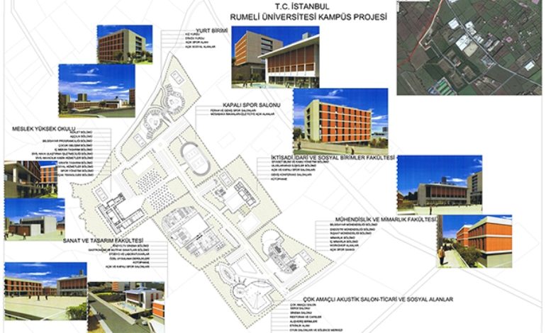 İstanbul Rumeli Üniversitesi Mimari İnşa Projesi Başlıyor