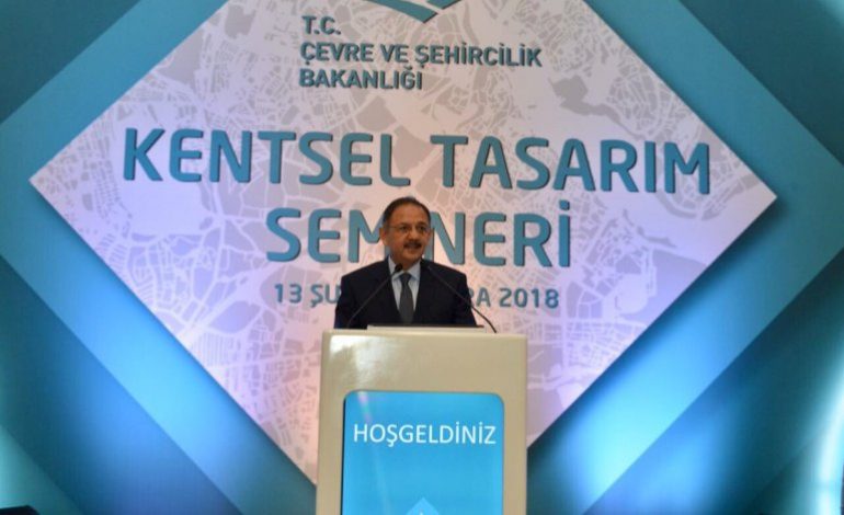 Özhaseki Kentsel Tasarım Semineri’nde konuştu