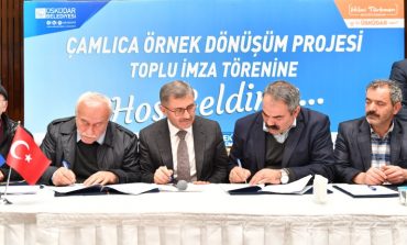 Çamlıca Camii Çevresinde Örnek Dönüşüm İçin İmzalar Atıldı