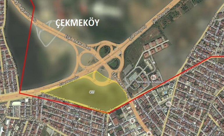 Çekmeköy’deki 20 dönümlük askeri alan imara açıldı