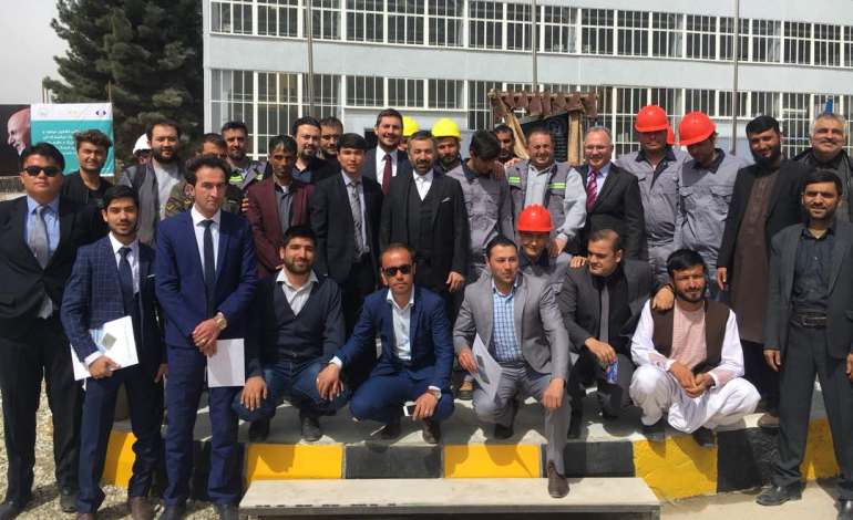 Vefa, know-how ihracatıyla ilk fabrikasını Afganistan devleti için kurdu