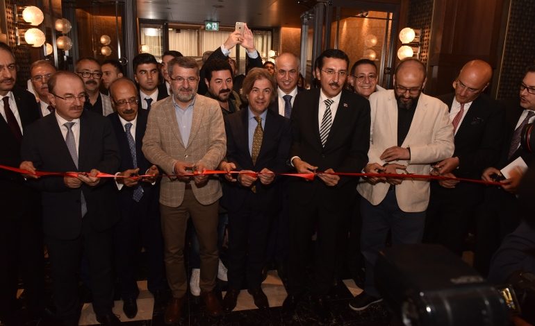 ‘The Galata İstanbul Hotel MGallery by Sofitel’in açılışını Bülent Tüfenkçi yaptı