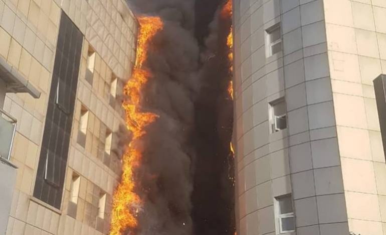 Taksim İlkyardım Hastanesinde Yangın!