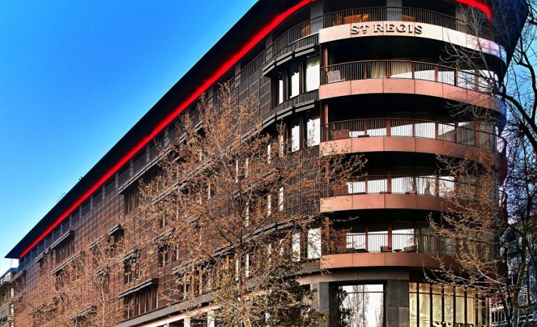 ST. Regis İstanbul Avrupa’da “Yılın Oteli” Seçildi!