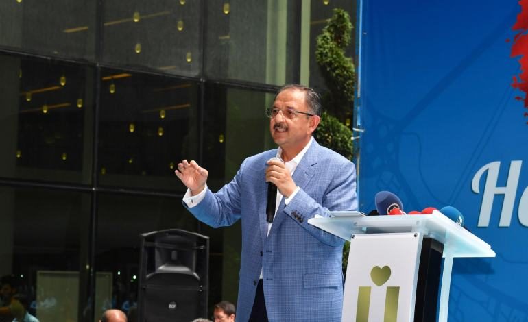 Üsküdar belediyesi Çevre ve Şehircilik Bakanı Mehmet Özhaeski’yi Ağırladı