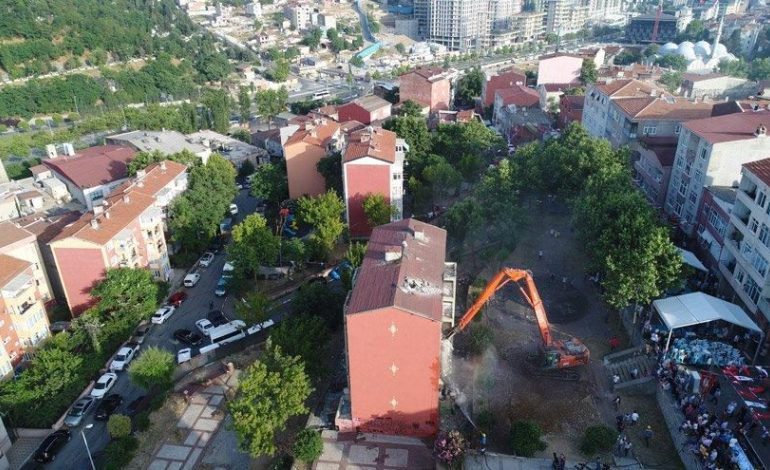 Okmeydanı Kentsel Dönüşümünde İlk Yıkımlar Başladı