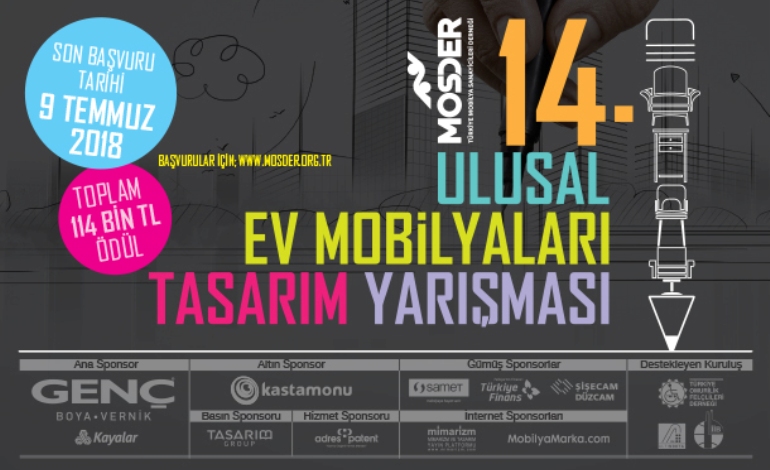 14. Ulusal Ev Mobilyaları Tasarım Yarışması’na yoğun ilgi