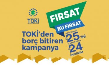 Toki İndirim Kampanyası Başladı