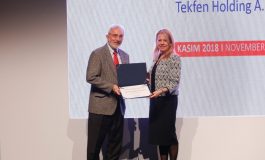 Tekfen Holding'e "Kadınlarla Güçlendirilmiş Yönetim Kurulu"Ödülü